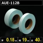 ポリエチレンフィルム粘着テープ AUE-112B 厚さ0.18mm 幅19mm 長さ40m