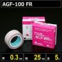 テフロン粘着テープ AGF-100 FR 厚さ0.3mm 幅25mm 長さ5m