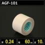 テフロンガラスクロス粘着テープ AGF-101 厚さ0.24mm 幅60mm 長さ10m